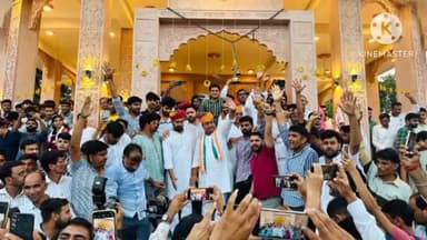 परबतसर: कांग्रेस प्रदेश अध्यक्ष गोविंद सिंह डोटासरा ने वीर तेजाजी मंदिर में किये दर्शन,विधायक गावड़िया के नेतृत्व में हुआ अभिनंदन