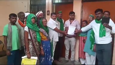 @उत्तर प्रदेश : @कौशांबी जिला @अध्यक्ष @भारतीय @किसान संगठन द्वारा स्थानीय @समस्याओं को लेकर @ज्ञापन दिया।
#Uttar Pradesh: #Kaushambi District #President of #Bharatiya Kisan #Sangathan submitted a memorandum regarding local #p