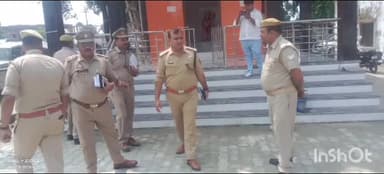 धनघटा: अपर पुलिस अधीक्षक सुशील कुमार सिंह ने धनघटा थाना का किया निरीक्षण