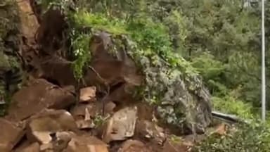 राजगढ़ी: यमुनोत्री राष्ट्रीय राजमार्ग ओरछा बैंड के पास बाधित, मार्ग खोलने का कार्य गतिमान