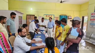 बलरामपुर: मुख्य चिकित्साधिकारी ने प्राथमिक स्वास्थ्य केंद्र नचौरा में आयोजित मुख्यमंत्री आरोग्य स्वास्थ मेले का किया निरीक्षण