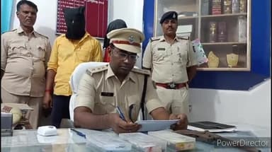 कहरा: लूटकांड के 2 अभियुक्तों को गिरफ्तार कर 1 विधि विरुद्ध बालक को किया निरुद्ध, सदर थाने में DSP साइबर ने की प्रेसवार्ता