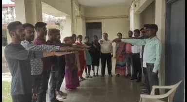 शाहनगर: शाहनगर में हुई स्वच्छता ही सेवा अभियान की शुरूआत, छात्रो ने ली साफ सफाई रखने की शपथ