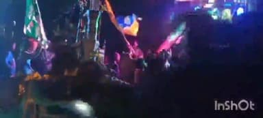 नानपारा: अमरैया चौराहे पर से शाम को निकाला गया बारहवाफद का जुलूस,जुलूस में शामिल हुए सैंकड़ों लोग,शांति का दिया पैगाम