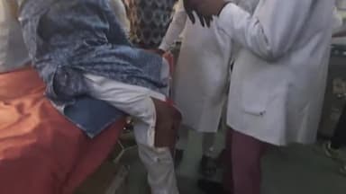 रामपुर: पहाड़ी गेट के पास एक बाइक को दूसरी बाइक ने मारी टक्कर, दो बच्चों समेत चार लोग हुए घायल