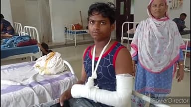 कहरा: रंगदारी नही देने पर मारपीट कर जख्मी करने का दुकानदार ने लगाया आरोप,सदर अस्पताल में भर्ती,घटना सदर थाना के सलामत चौक का