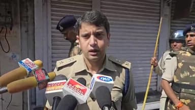 मन्दसौर मामले में बाईट एसपी अभिषेक आनंद