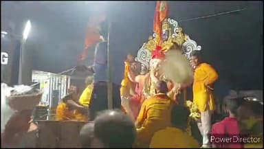 कहरा: शंकर चौक पर स्थापित गणेश प्रतिमा का भक्तिपूर्ण माहौल में विसर्जन किया गया, मौके पर बड़ी संख्या में गणेश भक्त मौजूद रहे।