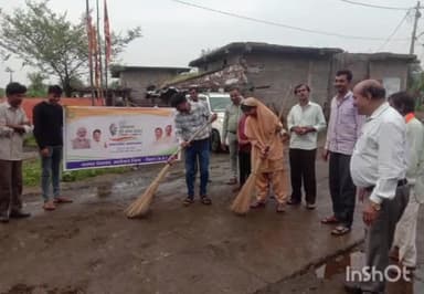 खातेगांव: ग्राम पंचायत मचवास में विधायक शर्मा ने प्रधानमंत्री आवास के हितग्राहियों को कराया गृह प्रवेश