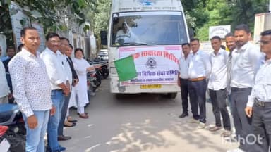 मकराना: राष्ट्रीय लोक अदालत के प्रचार प्रसार व कानून की जानकारी देने हेतु न्यायालय परिसर से मोबाइल वैन को किया रवाना