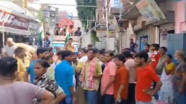 बिहार: भगवान विश्वकर्मा जी के विषर्जन जुलूस में लहेरी थाना पुलिस द्वारा बंद कराया गया साउंड सिस्टम, लोगो मे नाराजगी