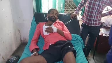 रामपुर: ग्राम फ़ैज़नगर में सड़क हादसे में दो लोग हुए घायल, ज़िला अस्पताल में भर्ती