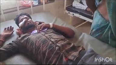 शिवपुरी नगर: नरवर अस्पताल के पास क्रॉसिंग पर दो बाइकों की हुई भिड़ंत, हादसे में एक बाइक पर सवार दो लोग घायल