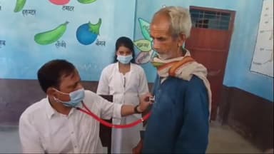 नौतन: नौतन प्रखंड क्षेत्र के हरदिया पट्टी में निशुल्क स्वास्थ्य जांच शिविर का आयोजन हुआ