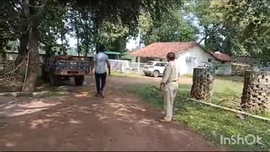 बटियागढ़: अगारा घुराटा मार्ग पर पत्थरों से भरा ट्रेक्टर ट्राली जब्त, हटा वन अमले की कार्यवाही