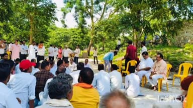 पिपरई: मुंगावली विधानसभा क्षेत्र के पंचमुखी हनुमान मंदिर, सिद्ध बाबा आमखो धाम पर सदस्यता अभियान कार्यकर्ता सम्मेलन आयोजित