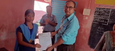 उदवंत नगर: उत्क्रमित मध्य विद्यालय बापाली के विद्यार्थी राजस्तरीय निबंधन प्रतियोगिता के लिए चयनित