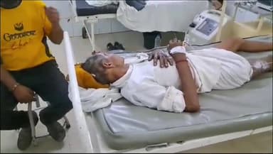 शिवपुरी नगर: रायश्री गांव में डबल फेस आने से करंट की चपेट में आए पति-पत्नी, गंभीर हालत में जिला अस्पताल में कराया गया भर्ती