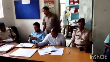 इस्लामनगर अलीगंज: दुर्गा पूजा को लेकर चंद्रदीप थाना में आयोजित की गई शांति समिति की बैठक