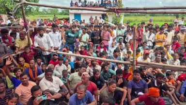 जोगापट्टी: योगापट्टी प्रखंड क्षेत्र में विराट दंगल कुश्ती का आयोजन, कई जगहों से पहुंचे पहलवान