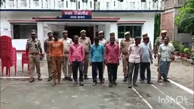 महसी: रामगांव थाने की पुलिस ने अलग-अलग स्थानों से अभियान चलाकर 7 वारंटियों को गिरफ्तार किया, भेजा न्यायालय