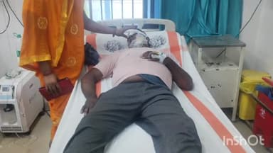 सासाराम: सासाराम नोखा पथ पर ट्रक की चपेट में आने से एक व्यक्ति घायल, सासाराम ट्रामा सेंटर में भर्ती