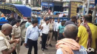 हिलसा: हिलसा मुख्य बाजार में नगर परिषद हिलसा द्वारा चलाया गया अतिक्रमण मुक्त अभियान, दर्जनों दुकानदारों से वसूली गई रकम