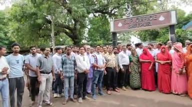 शिवपुरी नगर: छर्च थाना क्षेत्र में हुई कुशवाह समाज के युवक की हत्या का मामला, राठौर समाज ने SP को ज्ञापन देकर की जांच की मांग