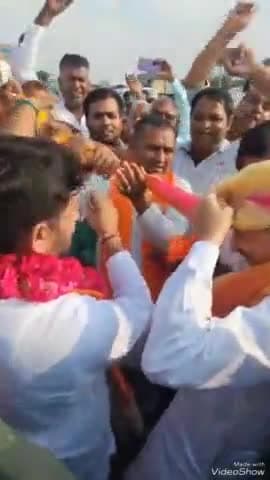 आमेर: मनोहरपुर में टोल प्लाजा पर भाजपा के प्रदेश अध्यक्ष मदन राठौड़ का भाजपा कार्यकर्ताओं ने किया स्वागत