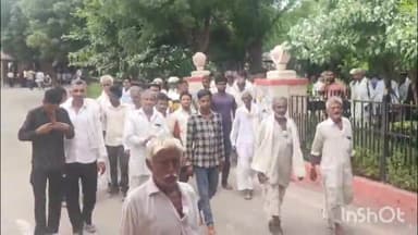 खींवसर: खींवसर में दो गांवों के बीच पानी के विवाद को लेकर खोडवा गांव के ग्रामीणों ने नागौर एडीएम को सौंपा ज्ञापन