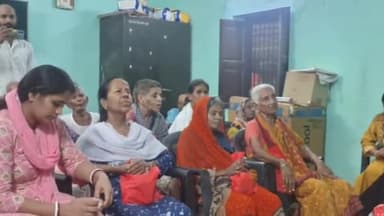 कटकमदाग: तैलिक समाज के महासचिव ने ओल्ड ऐज होम में पत्नी की पहली पुण्यतिथि मनाई