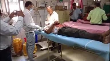 शिवपुरी नगर: गांगोली में खेत में खड़ी फसल देखने गए युवक पर तेंदुआ ने किया हमला, गांव में फैली दहशत, घायल युवक जिला अस्पताल में भर्ती