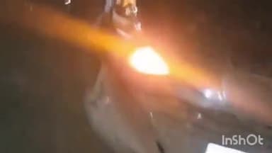 हरिद्वार: बहादराबाद में तेज रफ्तार कार डिवाइडर पर चढ़ी, एयर बैग खुलने से कार में सवार 2 लोग बचे