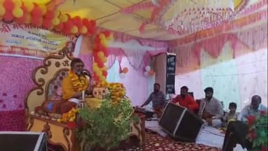 जीरापुर: मुंदडा कॉलोनी में आयोजित भागवत कथा में पंडित सुरेश बिहारी नागर ने कृष्ण बाल लीला एवं गोवर्धन पूजा का बताया महत्व