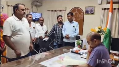 खींवसर: खींवसर में कुछ दिन पहले सड़क किनारे मिले शव के मामले में मृतक के परिजनों ने नागौर एडीएम से की मुलाकात