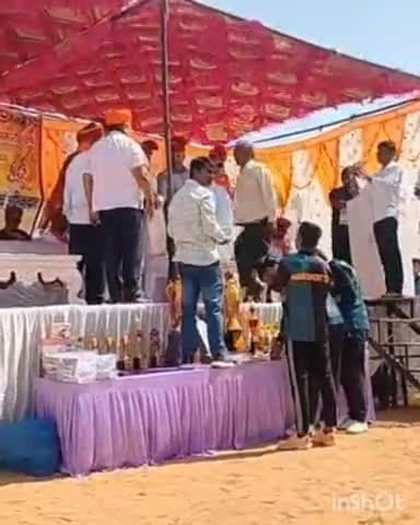 खींवसर: खींवसर में आज सर्व समाज प्रतिभा सम्मान समारोह का आयोजन, बड़ी संख्या में प्रतिभाओं को किया गया सम्मानित