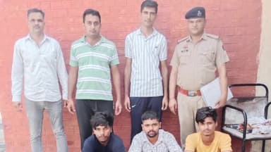 करनाल: थाना निसिंग एरिया से दो पहिया वाहन चोरी के तीन आरोपी गिरफ्तार