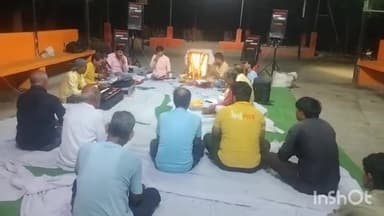शाजापुर: शांति वन में सर्वपितृ अमावस्या की रात पितरों की शांति के लिए किया गया सुंदरकांड का पाठ