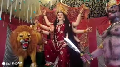 प्रभात पट्टन: प्रभात पट्टन में मां दुर्गा स्थापना के साथ शुरू हुआ नवरात्रि का पर्व, भक्ति के रंग में डूबे दिखे भक्त