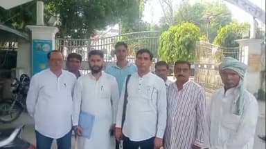 बरेली: कोतवाली थाना क्षेत्र स्थित डीएम कार्यालय पर भारतीय किसान संघ ने अपनी मांगों को लेकर दिया ज्ञापन