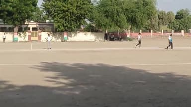 सरदारशहर: राजीव गांधी खेल मैदान में चल रही सद्भावना क्रिकेट प्रतियोगिता में पुलिस थाना टीम ने HDFC बैंक की टीम को 41 रन से हराया