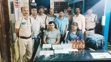 बीना: बीना रेलवे स्टेशन पर जीआरपी ने ट्रेन से अवैध शराब ज़ब्त की, आरोपी ट्रेन अटेंडर गिरफ्तार