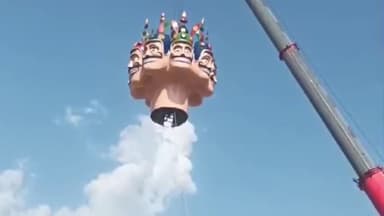 कटनी नगर: जिले के कैमोर में 85 फीट का रावण बनाकर हो रहा तैयार, रावण का वीडियो सोशल मीडिया पर हो रहा वायरल