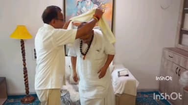 बाबई: माखननगर विधायक ठा. विजयपाल सिंह आचार्य ने पंडित सोमेश परसाई के जन्म दिवस पर पुष्पगुच्छ, शाल व श्रीफल देकर किया स्वागत