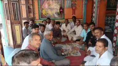 छोटीसादड़ी: रेगर मोहल्ला स्थित अन्नपूर्णा मंदिर के दानपात्र से निकली ₹14,500 की राशि