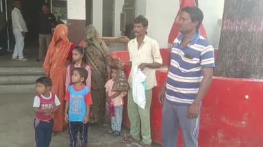 बीसलपुर: बीसलपुर तहसील परिसर में किसान ने नाली बंद करने के विरोध में परिवार सहित तहसील आत्मदाह को पहुंचा