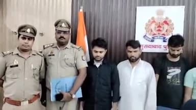 मुरादाबाद: चोरी की घटना में प्रकाश में आए चोरों को पुलिस ने गिरफ्तार कर जेल भेजा