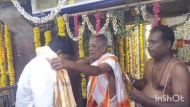 ಸರಗೂರು: ಮೂಗೂರಿನ ತ್ರಿಪುರಿ ಸುಂದರಿ ದೇವಾಲಯಕ್ಕೆ ಸಂಸದ ಸು‌ನಿಲ್ ಬೋಸ್ ಭೇಟಿ, ವಿಶೇಷ ಪೂಜೆ