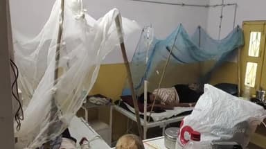 मंदसौर: डेंगू से महिला की मौत के बाद जागा स्वास्थ्य विभाग, जिला अस्पताल में मरीजों की सुरक्षा के लिए लगाई गई मच्छरदानियां