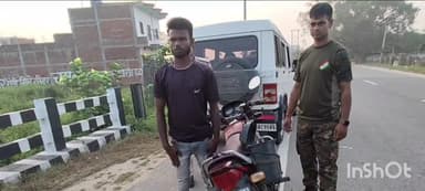 भभुआ: लोदीपुर खरिगावां के बीच से पुलिस ने बाइक सवार शराब धंधेबाज को 9 लीटर शराब के साथ किया गिरफ्तार